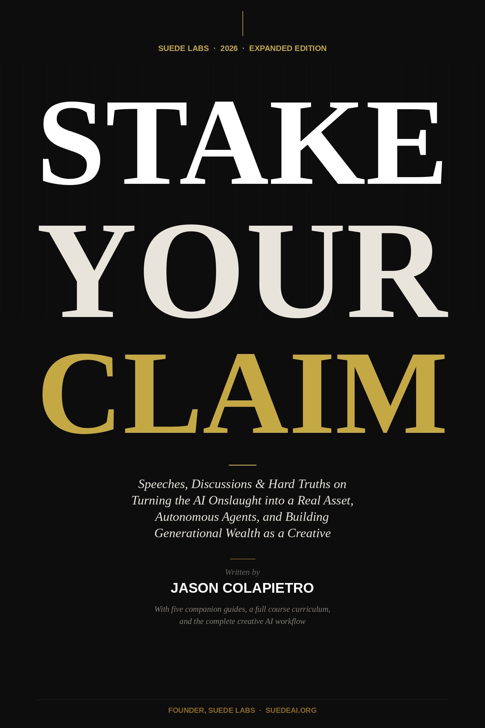 Stake Your Claim book cover